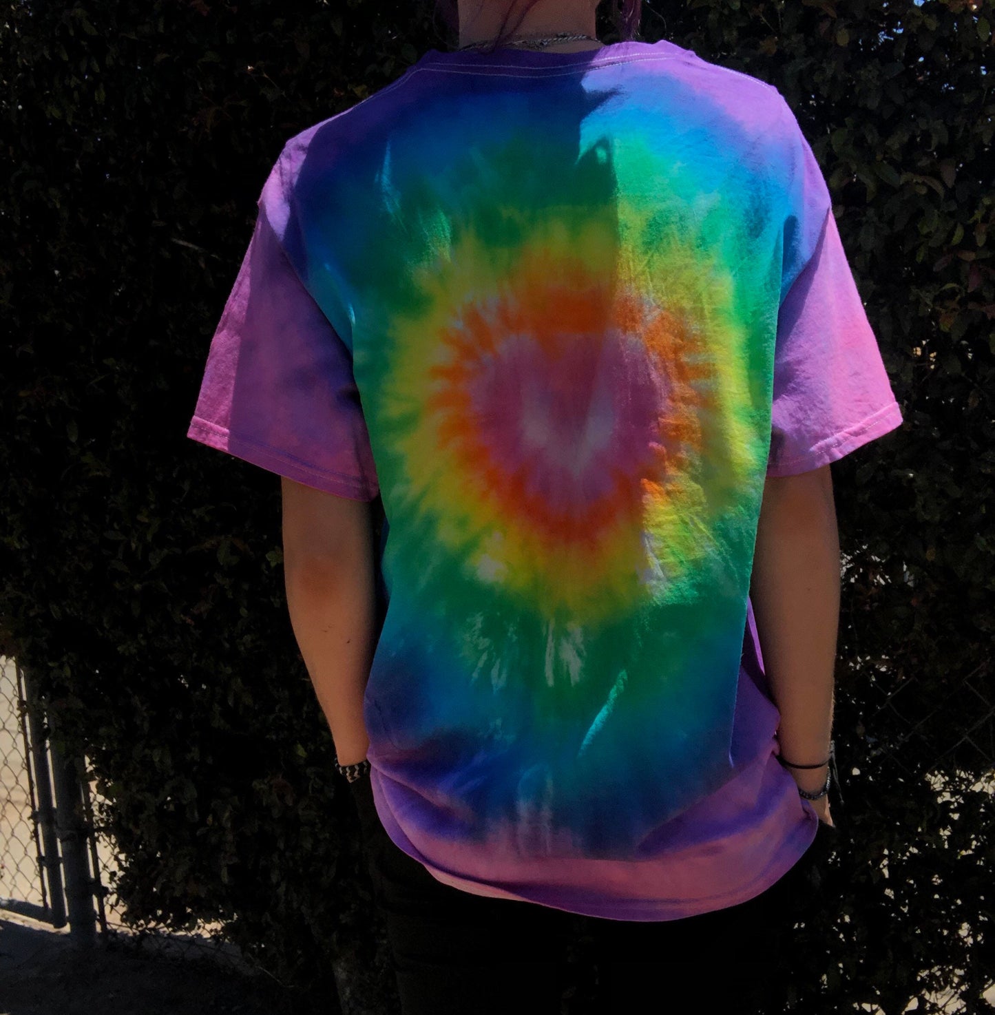 Rainbow Heart Tie-Dye Shirt