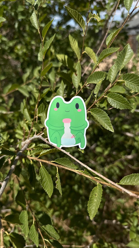 Frog Bong Sticker