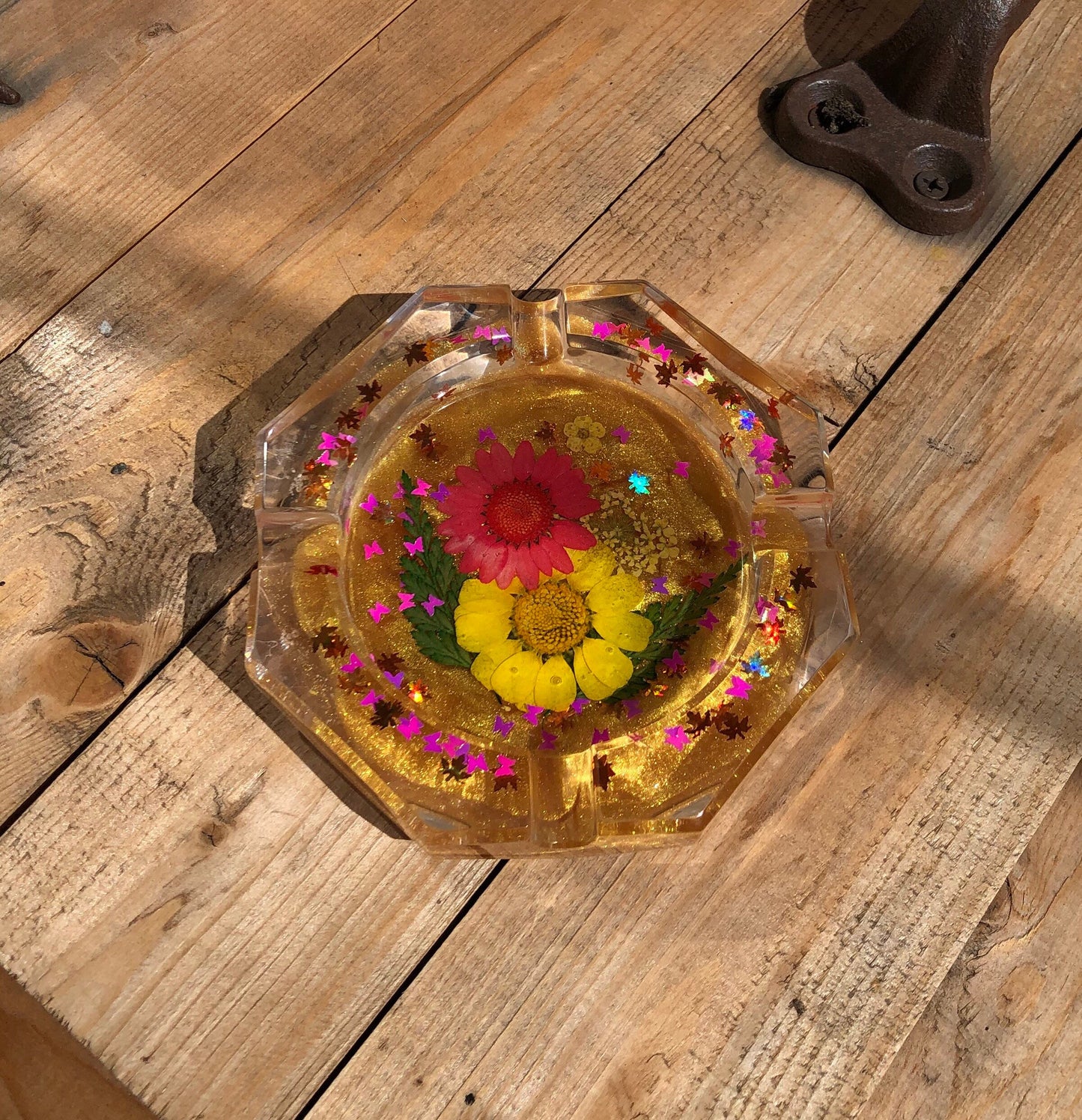 CUSTOM* Resin Ashtray - Square/Octagon