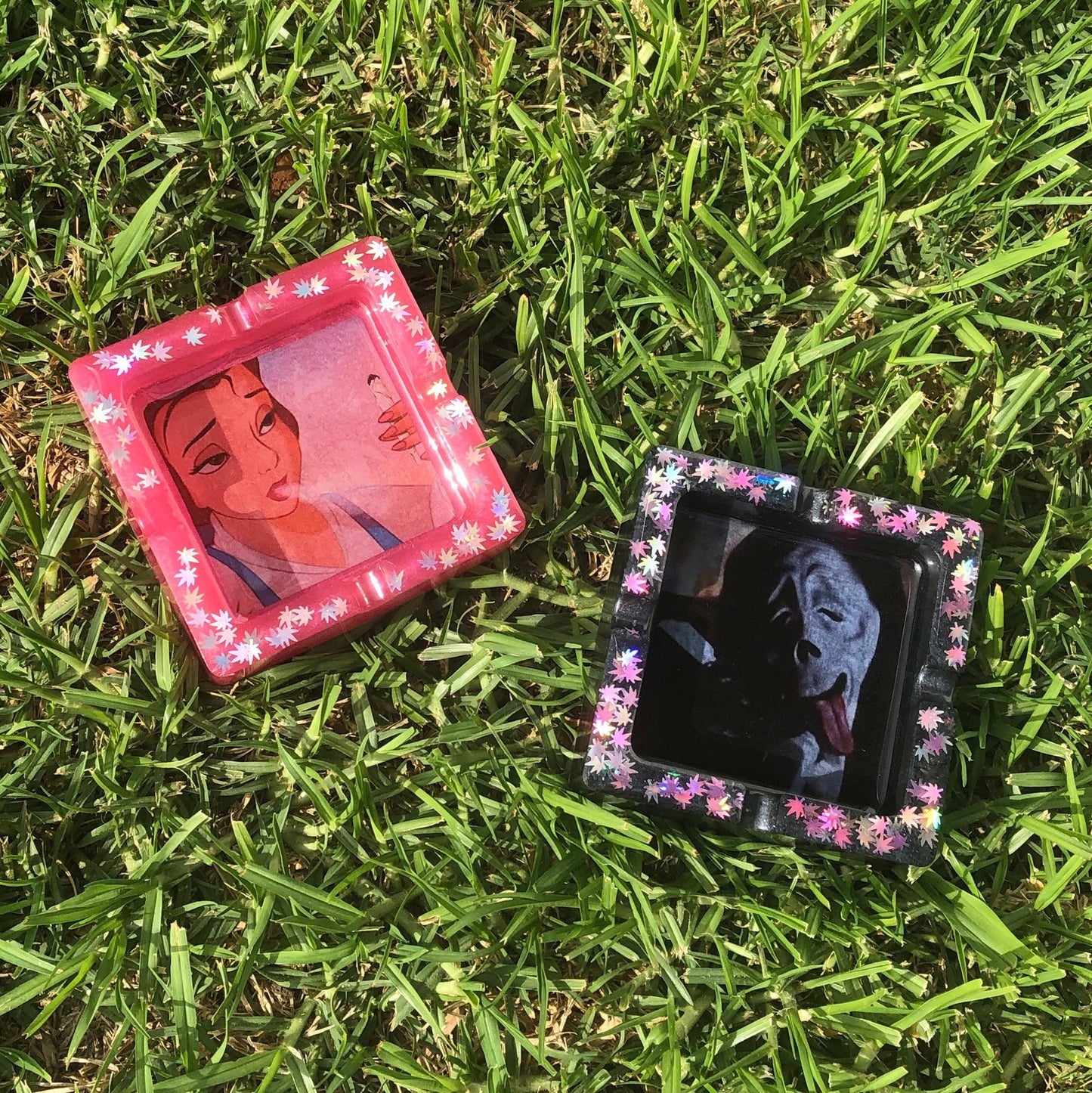 Handmade Belle/Ghostface Resin Ashtray