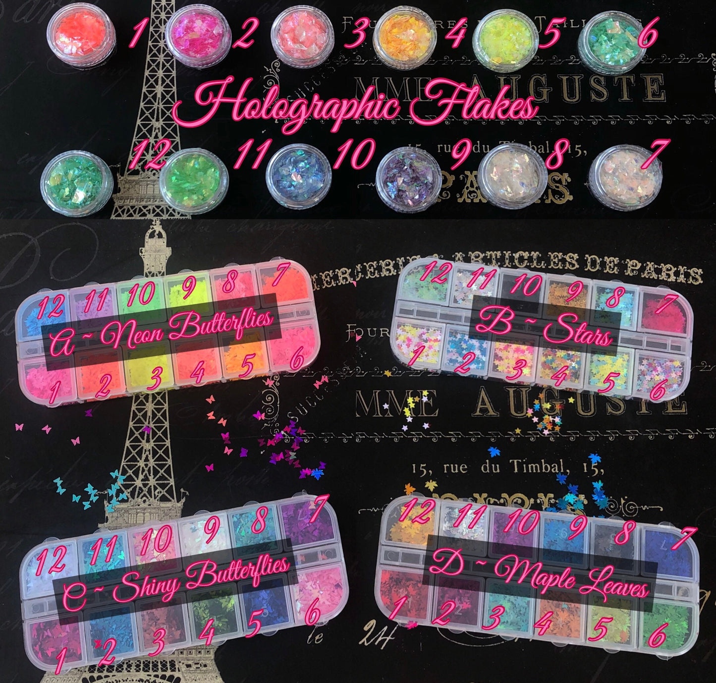 CUSTOM* Resin Ashtray - Square/Octagon